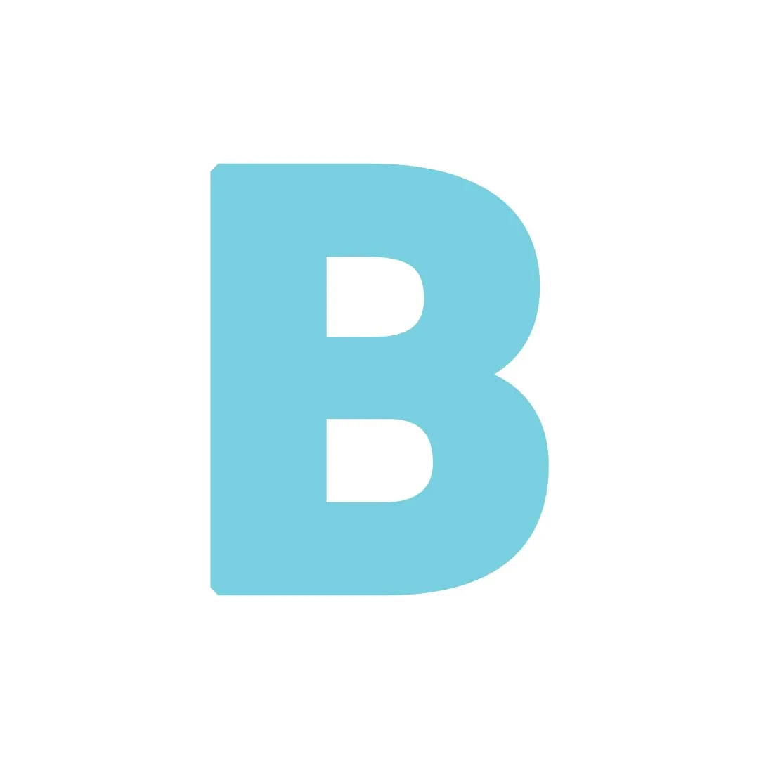 letter B icon