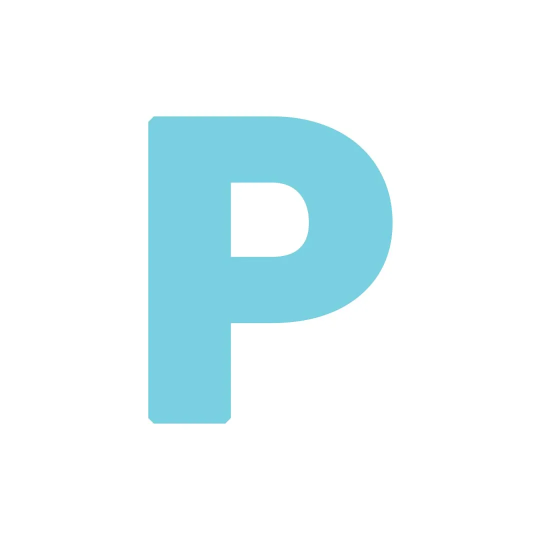letter P icon
